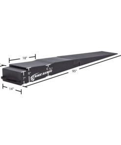 9″H Trailer Ramp with Flap Cut-Out – 5.5 Degree Approach